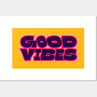 Good Vibes Posters and Art